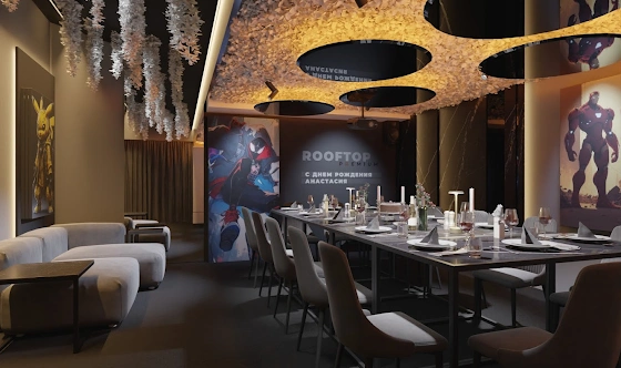 Фото №8 зала Лофт «Темный рыцарь»