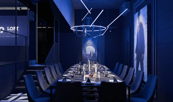 Фото №2 зала Лофт «Туса в Азкабане»