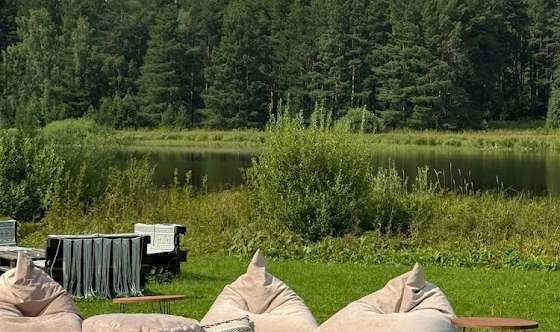 Фото №8 зала Беседка на берегу реки