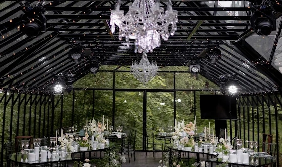 Фото №10 зала Стеклянная оранжерея