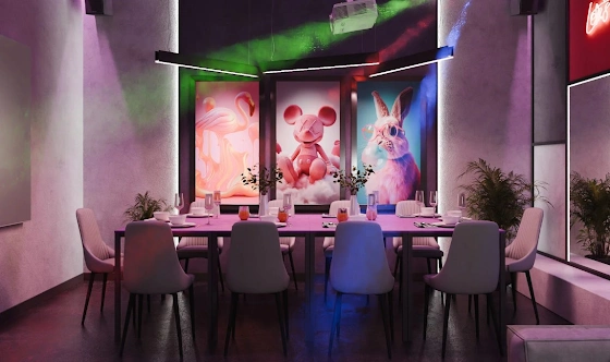 Фото №3 зала Лофт «Honey Bunny»