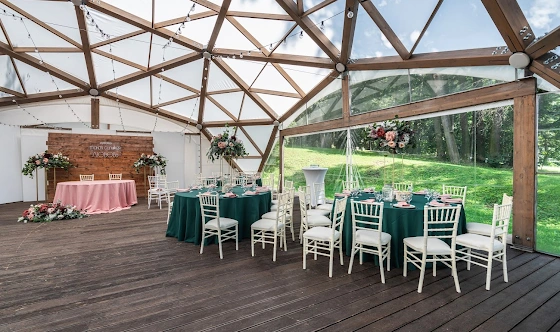 Фото №2 зала Площадка «Живописная» с шатром