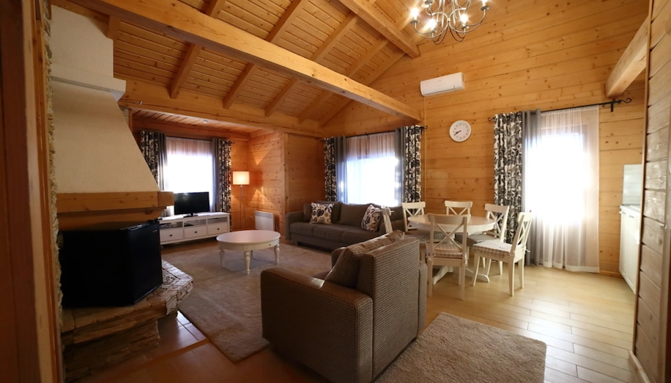 Фото №2 зала Альпийские дома "Южный поселок"