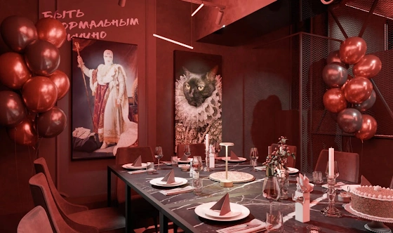 Фото №6 зала Лофт «Красная комната»