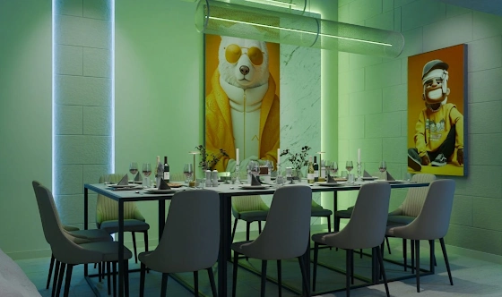 Фото №2 зала Лофт «Мадагаскар»