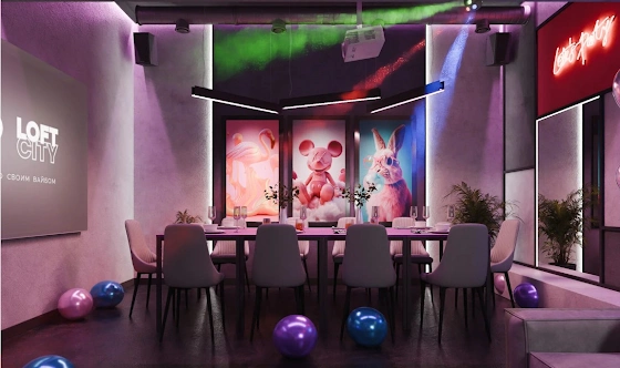 Фото №6 зала Лофт «Honey Bunny»