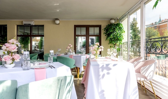 Фото №6 зала Терраса с панорамными окнами