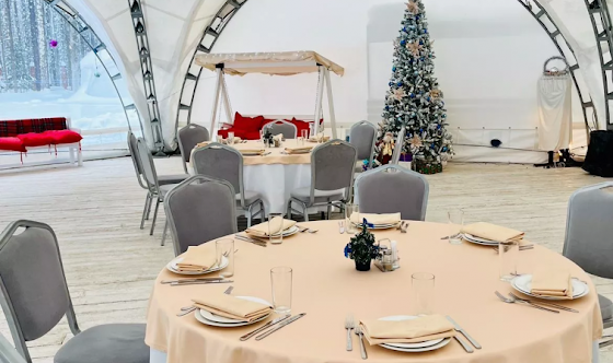 Фото №10 зала Гексагональный шатер