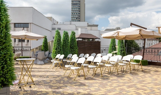 Фото №2 зала Терраса под открытым небом