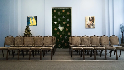 Фото №2 зала "Голубая гостиная" 