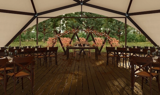 Фото №3 зала Шатер 