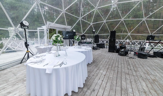 Фото №7 зала Шатер «Лесная сфера»