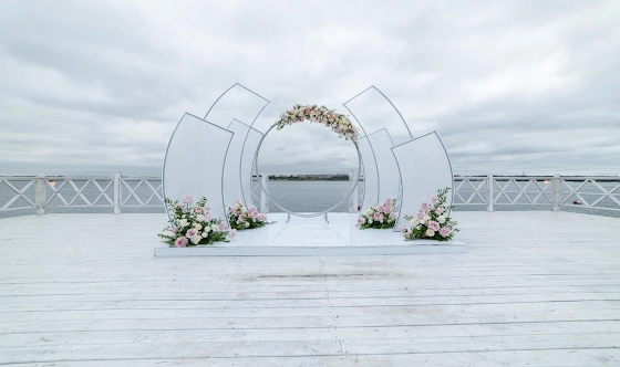 Фото №9 зала Шатер «Морская сфера»