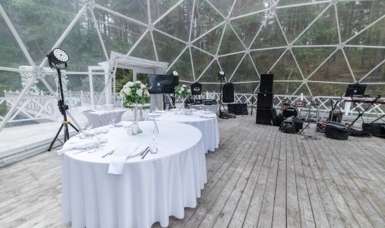 Фото №16 зала Шатер «Лесная сфера»