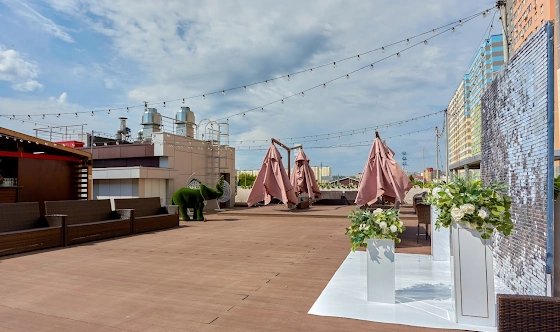 Фото №8 зала Летний шатер на крыше