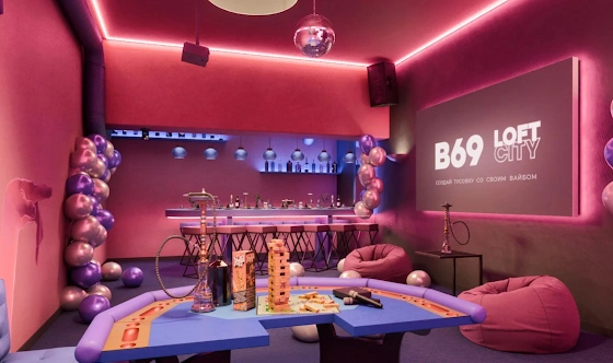 Фото №2 зала Лофт «Неон бар»