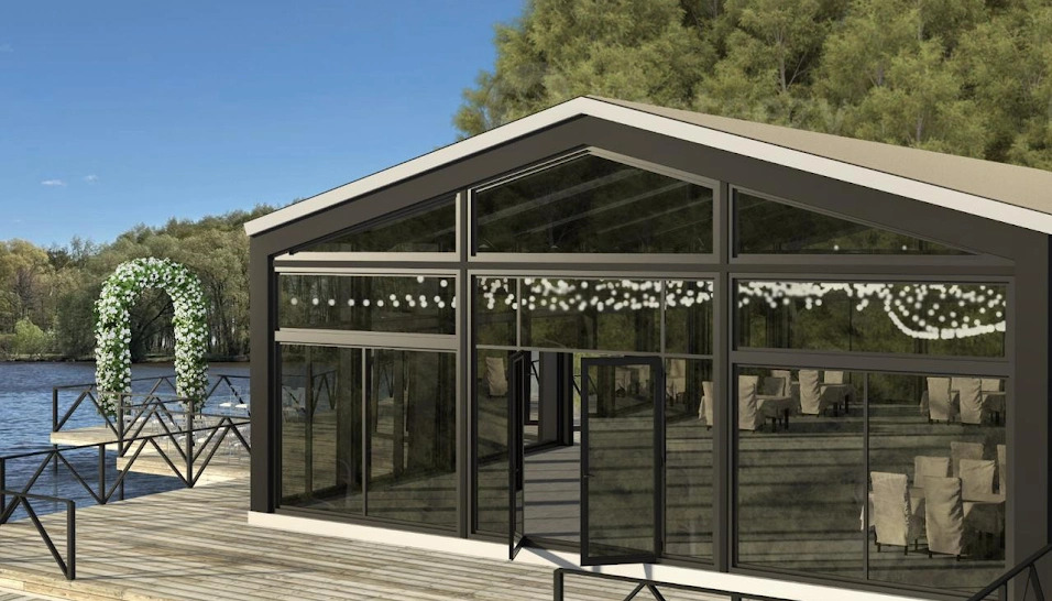 Фото №4 зала Стеклянная веранда 