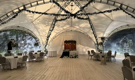 Фото №1 зала Гексагональный шатер