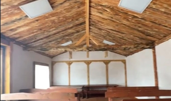 Фото №1 зала Квест-территория деревянный комплекс