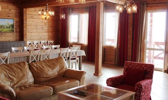 Фото №4 зала Альпийские дома "Прибрежный поселок"