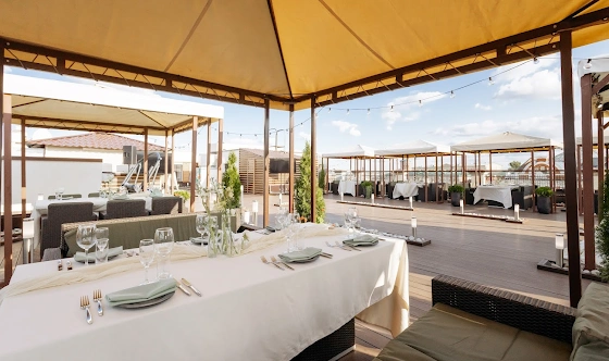 Фото №11 зала Ресторан на крыше "The Terrace"