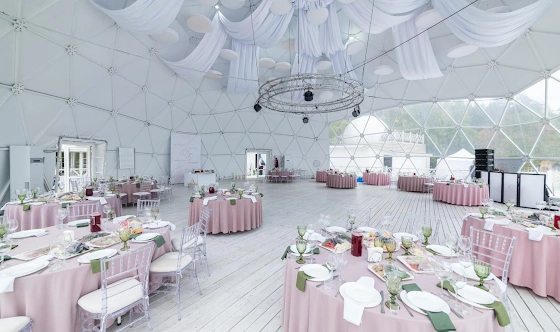 Фото №4 зала Шатер «Морская сфера»