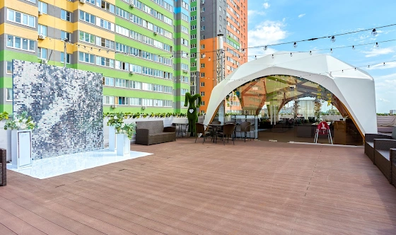 Фото №1 зала Летний шатер на крыше