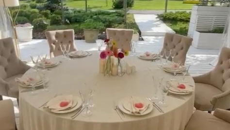 Фото №2 зала Открытый шатер у бассейна