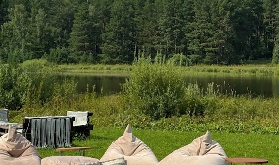 Фото №20 зала Беседка на берегу реки