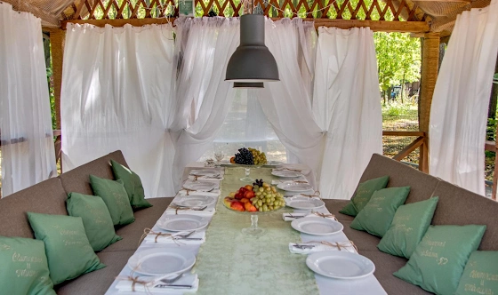 Фото №1 зала Беседка в летнем ресторане