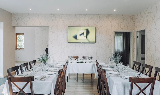 Фото №3 зала коттедж в Юкках