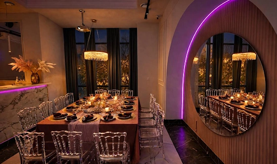 Фото №1 зала Лофт "Роза"