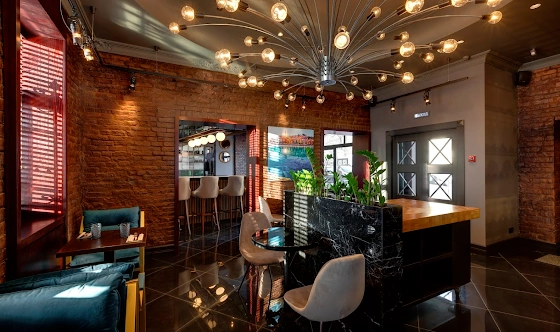 Фото №3 зала Зал с открытой кухней и баром