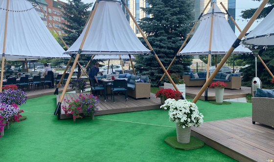 Фото №2 зала Летняя Терраса SHATER