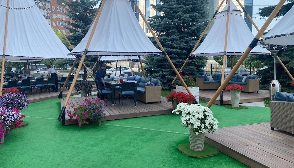 Фото №2 зала Летняя Терраса SHATER