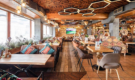 Фото №1 зала Зал ресторана 