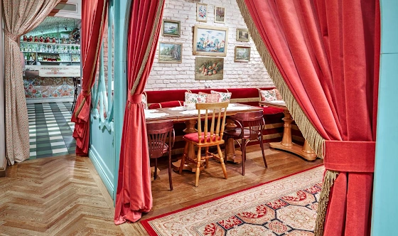 Фото №2 зала Бордовый зал