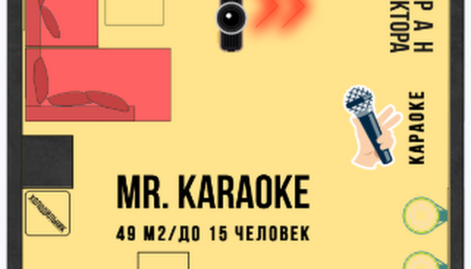 Фото №6 зала Mr.Karaoke