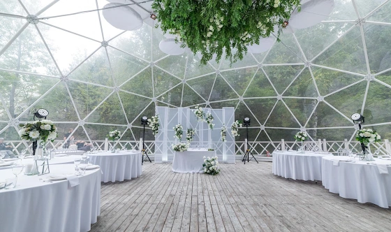 Фото №1 зала Шатер «Лесная сфера»