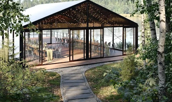 Фото №1 зала Веранда на воде