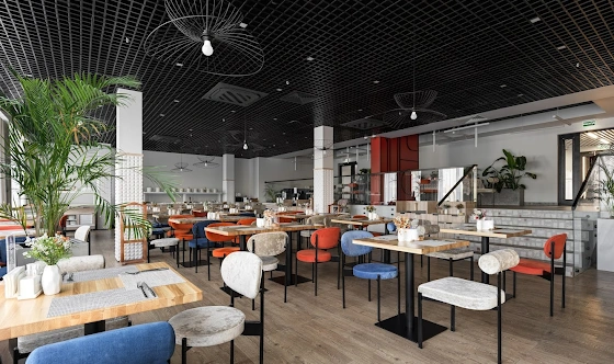 Фото №2 зала Зал ресторана «Амарант»