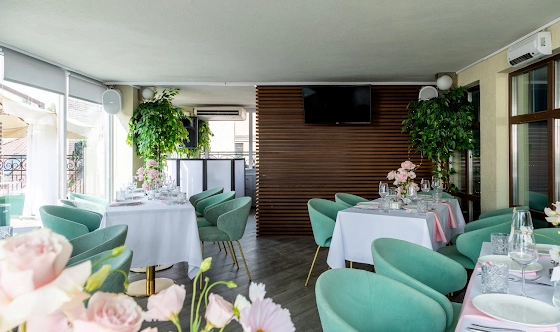 Фото №6 зала Терраса с панорамными окнами