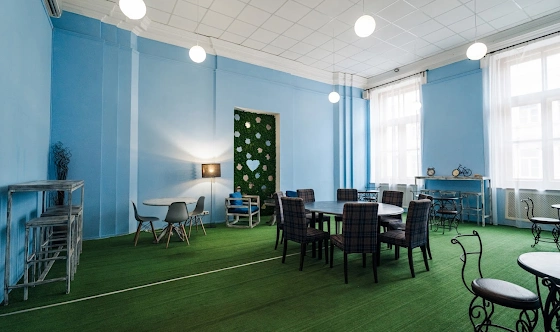 Фото №8 зала "Голубая гостиная" 