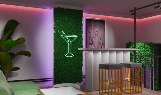 Фото №2 зала Лофт «5 o'clock»