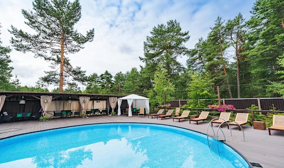 Фото №6 зала LOUNGE-ЗОНА у открытого бассейна 