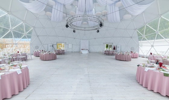 Фото №15 зала Шатер «Морская сфера»