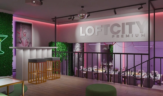 Фото №1 зала Лофт «5 o'clock»