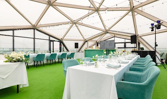 Фото №9 зала Крыша "Купол"