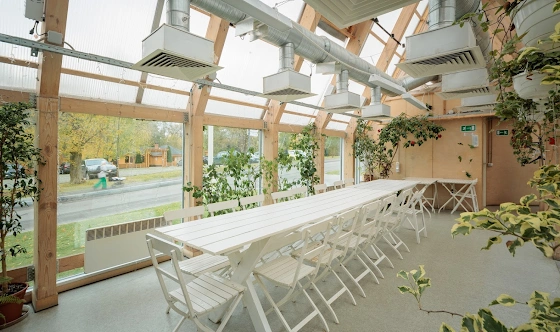 Фото №13 зала Левая и правая оранжерея 