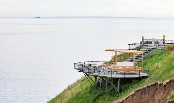 Фото №2 зала Локация в общей зоне возле бассейна